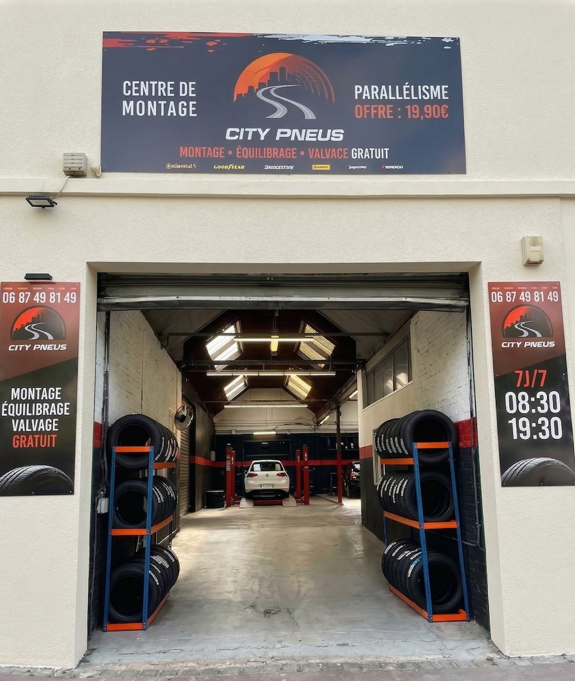 L'équipe City Pneus Roubaix